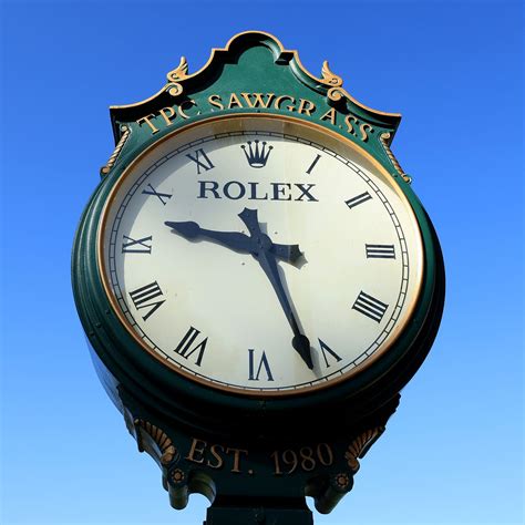 rolex clock golf course price|Rolex golf course clock cost.